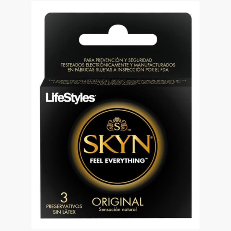 Imagen de PRESERVATIVO LIFESTYLE SKYN X3