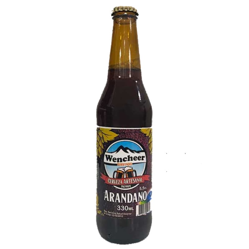 Imagen de CERVEZA ARTESANAL WENCHEER ARANDANO 330ML