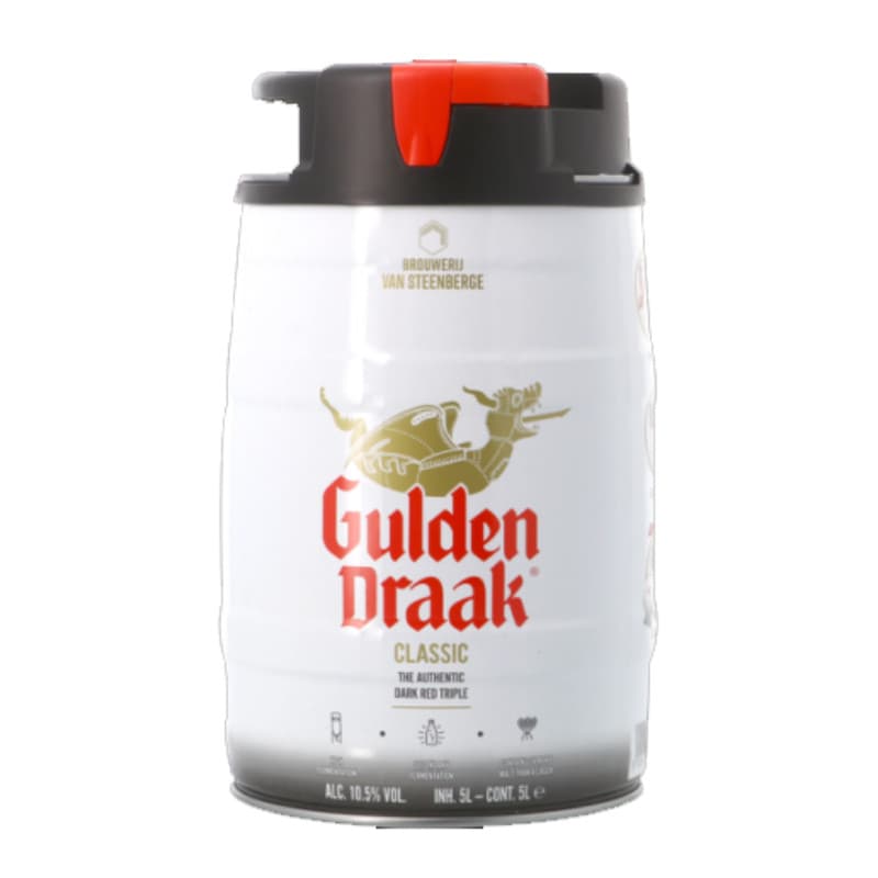 Imagen de CERVEZA GULDEN DRAAK CLASICC 10.5° 5000CC BARRIL