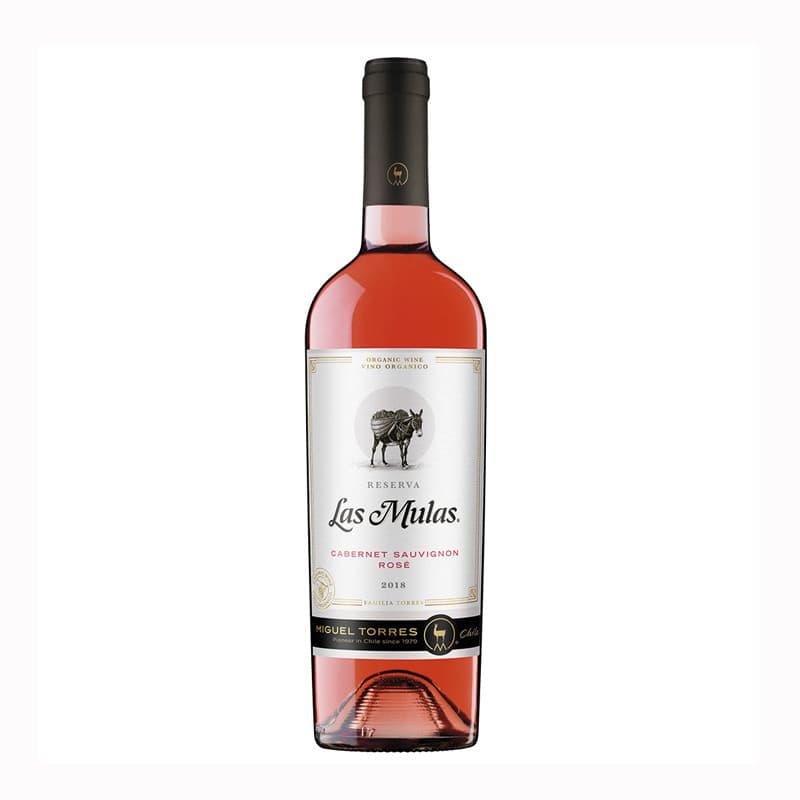 Imagen de VINO LAS MULAS ROSE 750CC