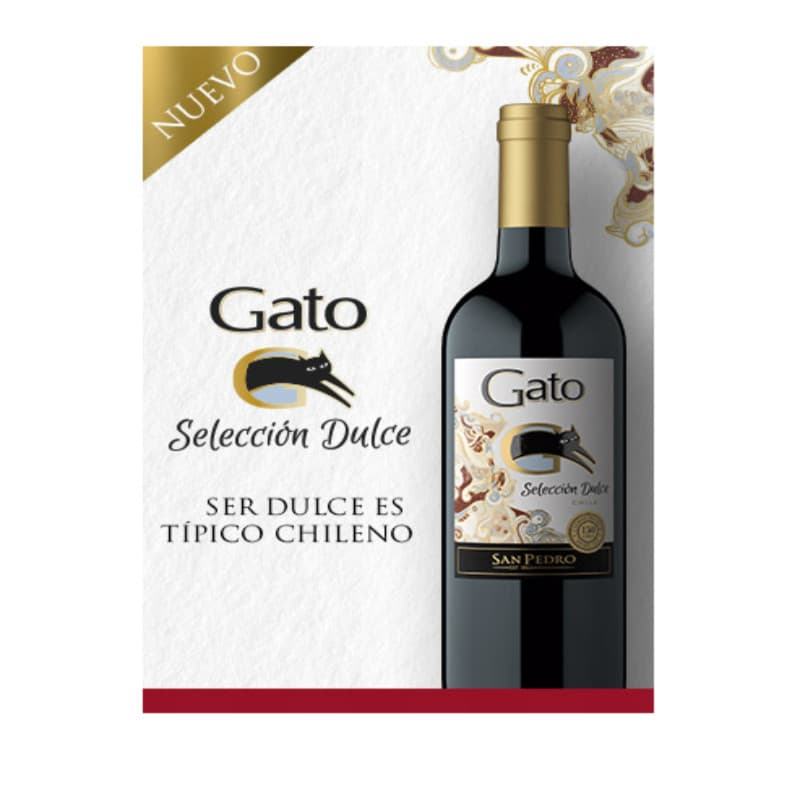 Imagen de VINO GATO SELECCION DULCE TINTO 1500CC BOTELLON
