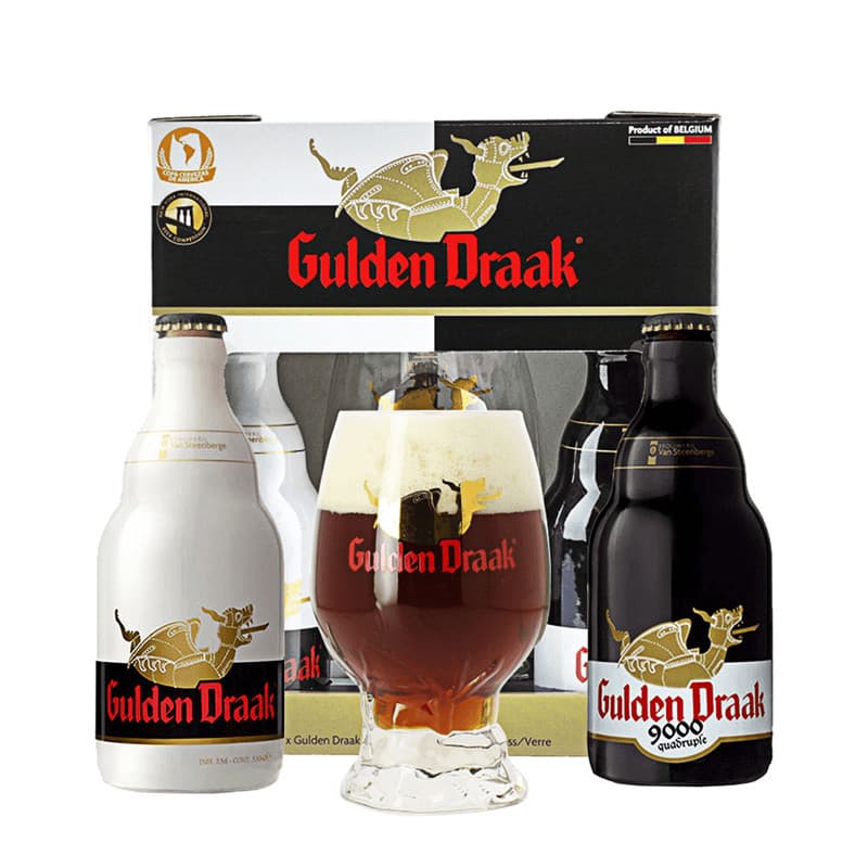 Imagen de PACK GULDEN DRAAK 2 BOTELLAS MAS COPA