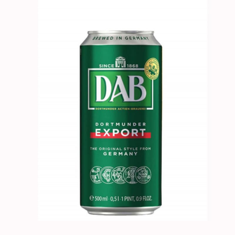 Imagen de CERVEZA ALEMANA DAB DOTMUNDER 500CC LATA