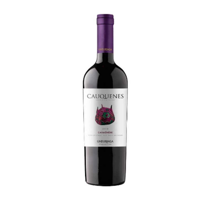 Imagen de VINO UNDURRAGA CAUQUENES ESTATE CARMENERE 13° 750CC