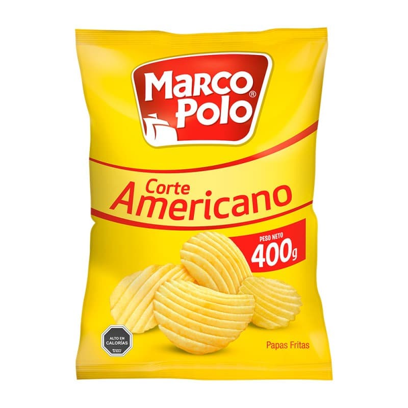 Imagen de PAPAS FRITAS MARCO POLO CORTE AMERICANO 400GR