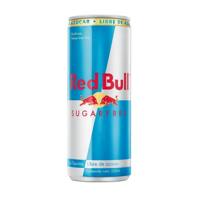 Imagen de BEBIDA ENERGIZANTE RED BULL SUGARFREE LATA 250CC