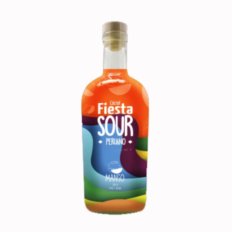 Imagen de PISCO FIESTA SOUR PERUANO MANGO 1000CC