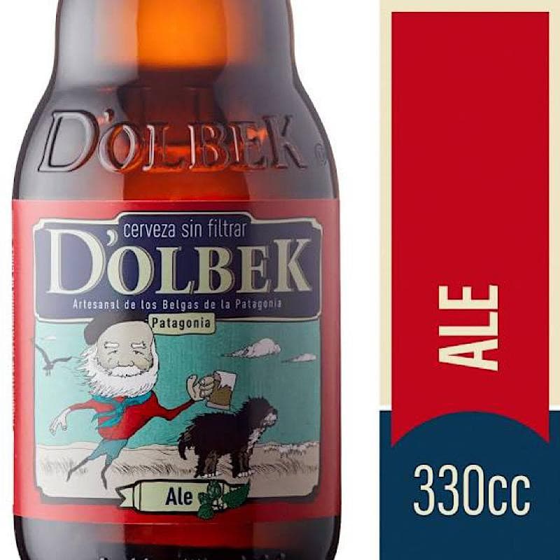 Imagen de CERVEZA DOLBEK PAMPA ALE 330CC BOTELLA DESECHABLE