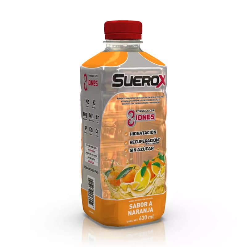 Imagen de BEBIDA HIDRATANTE SUEROX SABOR NARANJA 630ML