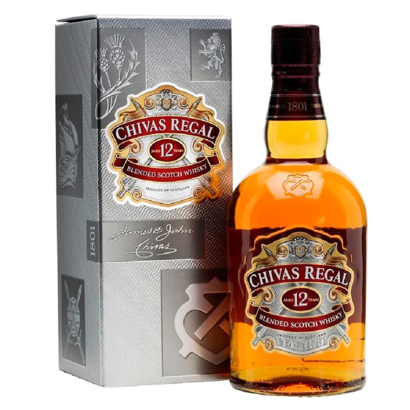 Imagen de WHISKY CHIVAS REGAL 12Y 750CC BOTELLA CAJA