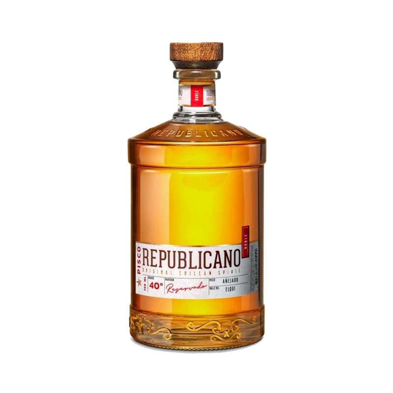 Imagen de PISCO REPUBLICANO RESERVADO ENVEJECIDO ROBLE 40° 750CC