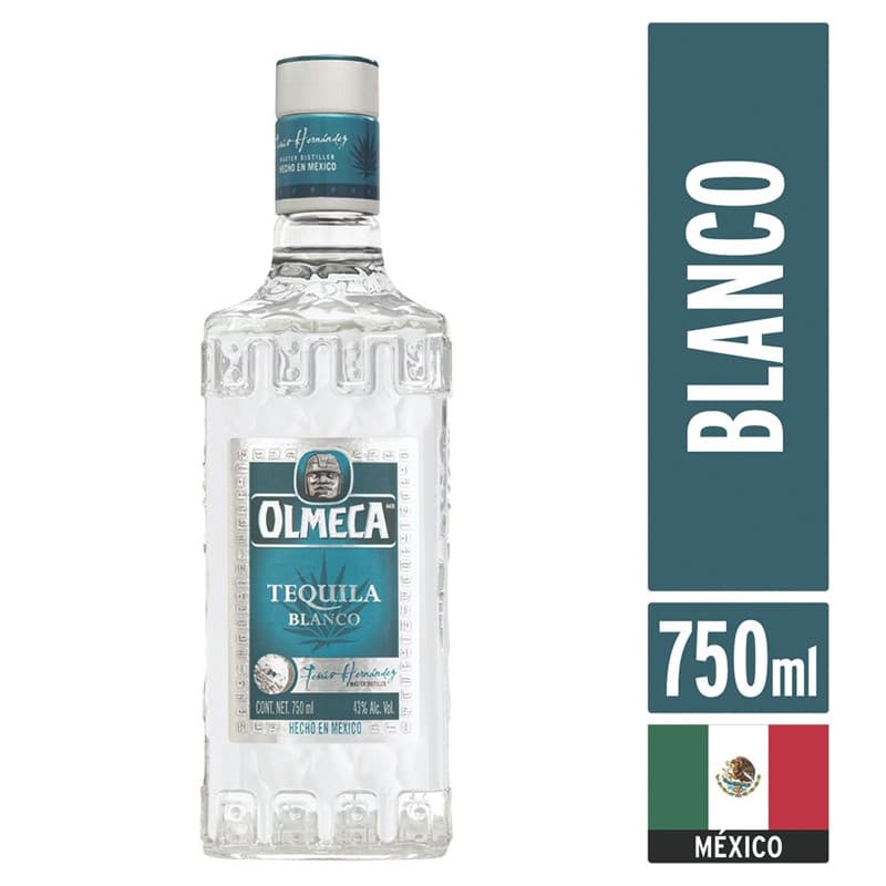 Imagen de TEQUILA OLMECA BLANCO 750CC