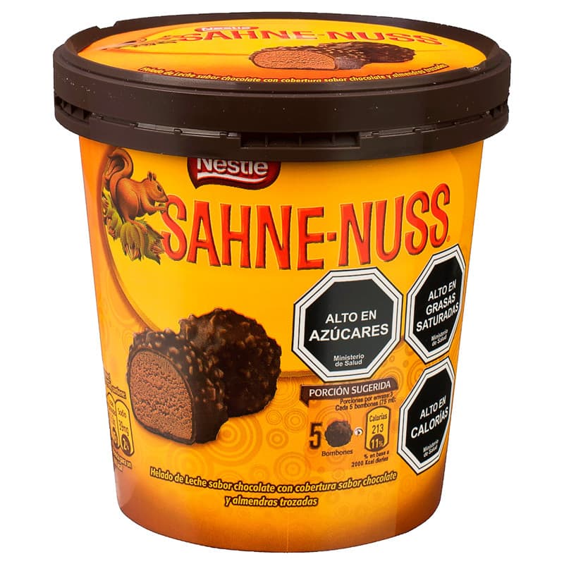 Imagen de BOMBON HELADO CHOMP SAHNE NUSS SAVORY 225 ML.