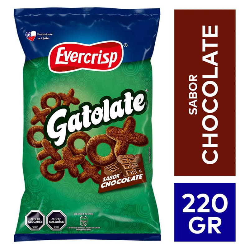 Imagen de GATOLATE CHOCOLATE 200GRS