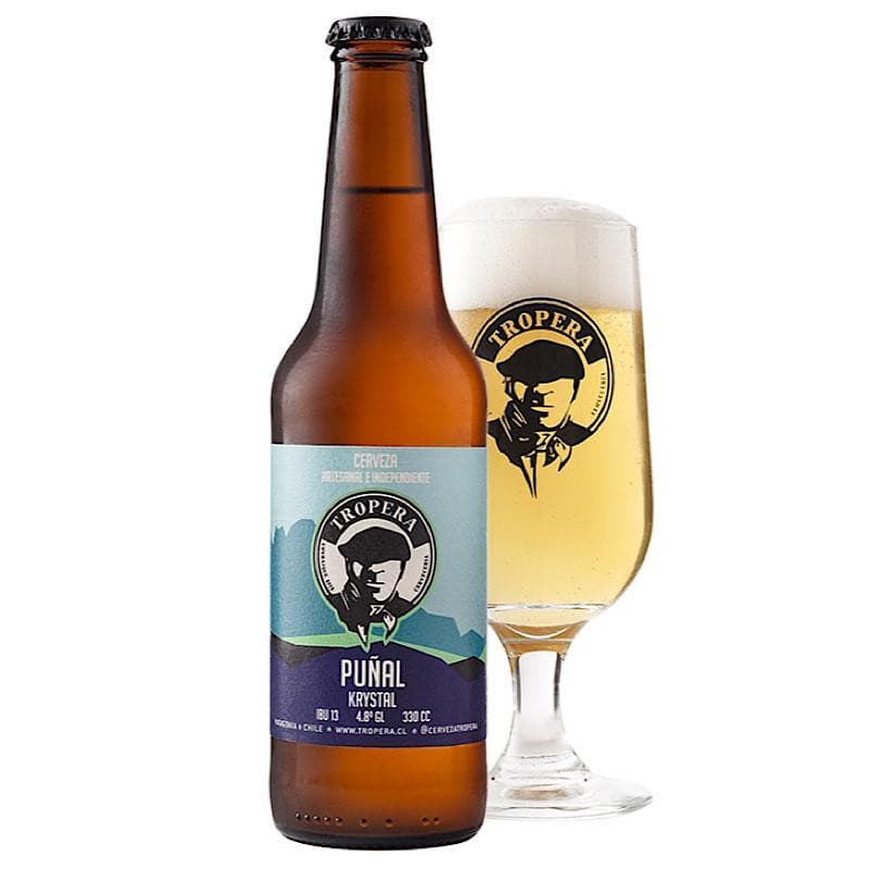 Imagen de CERVEZA ARTESANAL TROPERA PUÑAL 4.8° 330CC