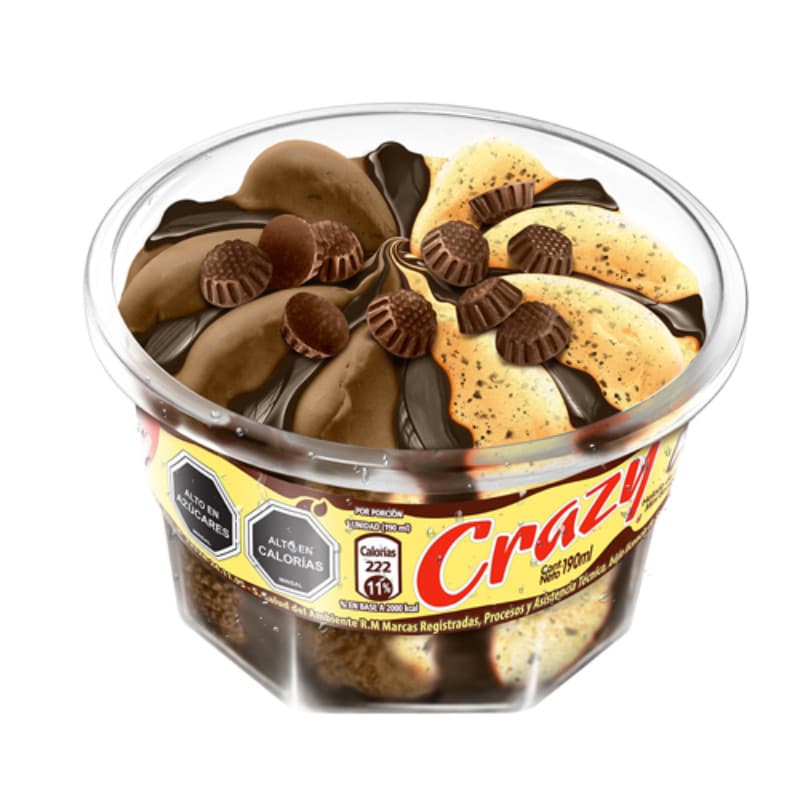 Imagen de HELADO SAVORY CRAZY FLOCOS 210ML