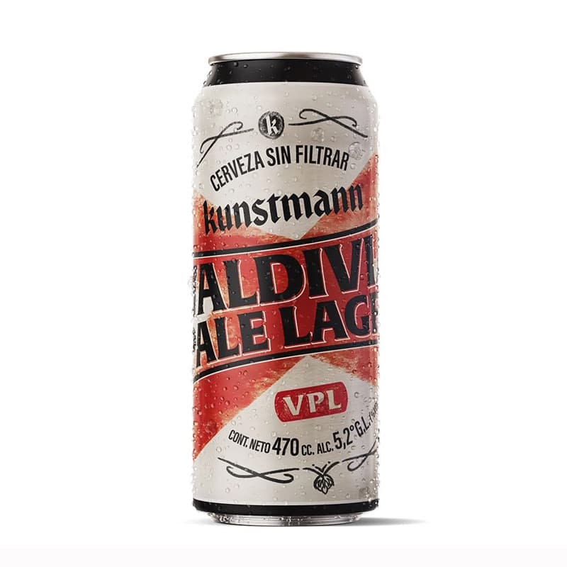 Imagen de CERVEZA KUNSTMANN VALDIVIA PALE LAGER LATA 470CC