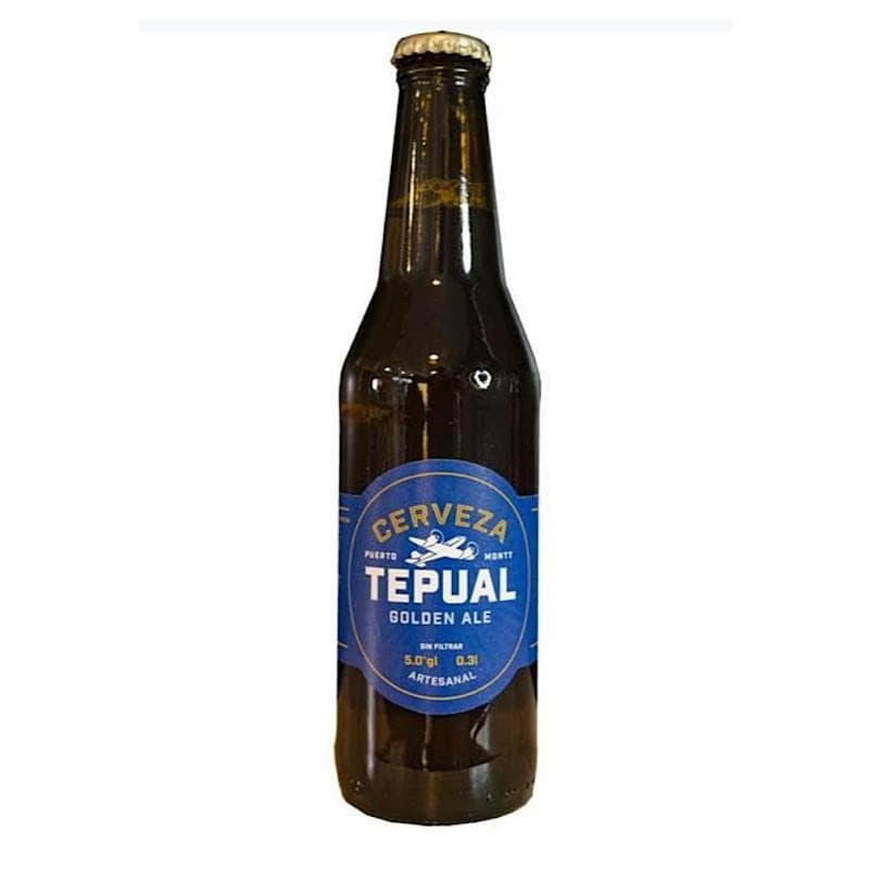 Imagen de CERVEZA TEPUAL GOLDEN ALE 330CC BOTELLA
