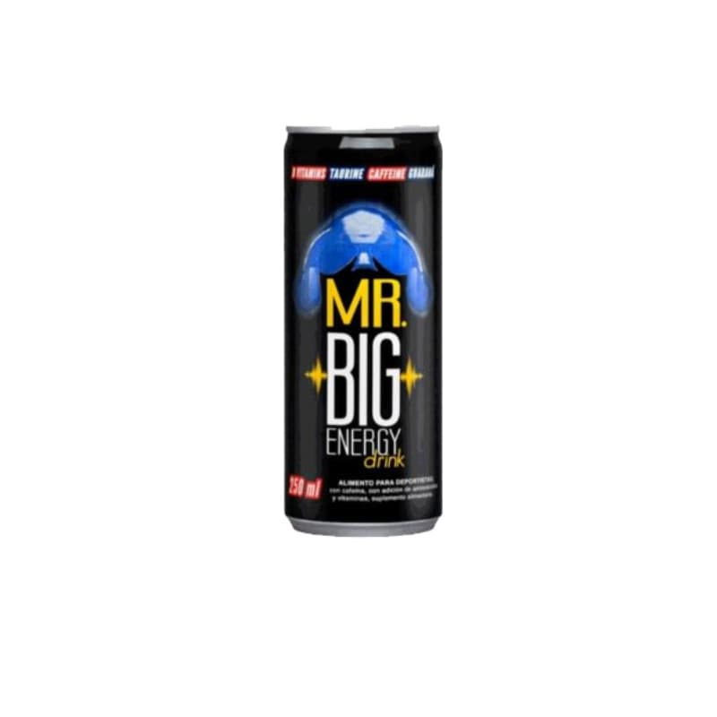 Imagen de BEBIDA ENERGETICA MR BIG 250CC LATA