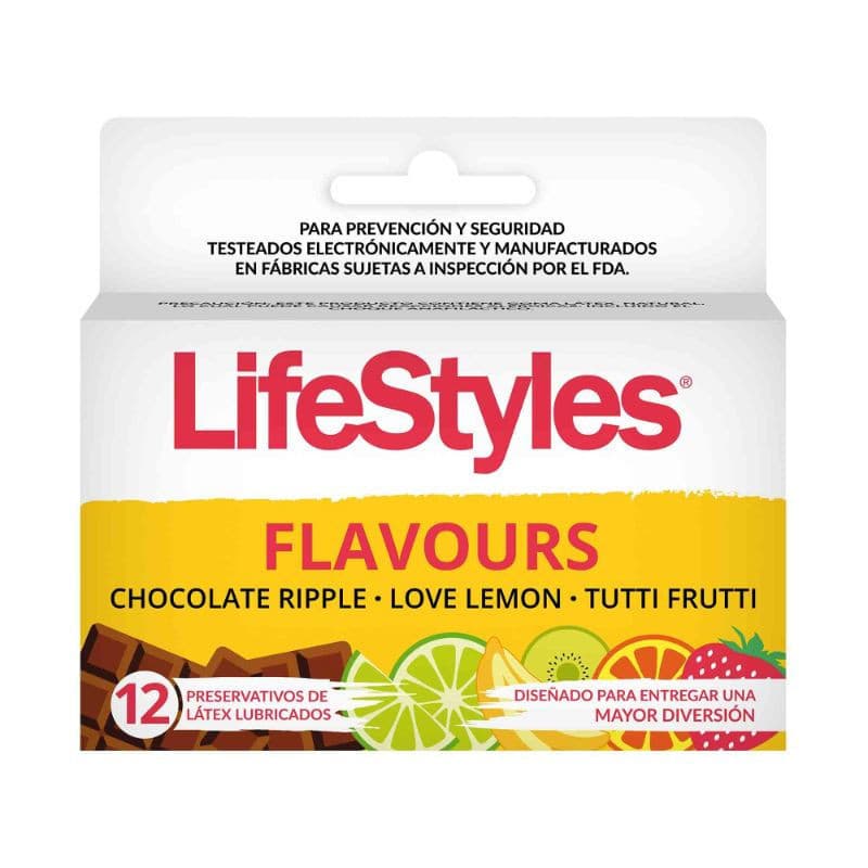 Imagen de PRESERVATIVOS LIFESTYLES COLORES 3 UNIDADES