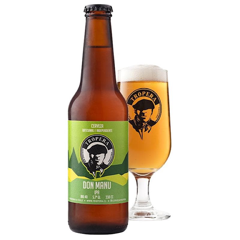 Imagen de CERVEZA ARTESANAL TROPERA DON MANU 5.7 330CC