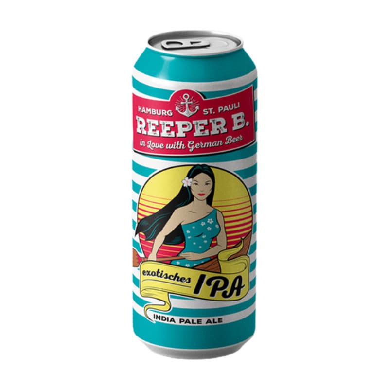 Imagen de CERVEZA ALEMANA REEPER B. IPA 4.8° LATA 500CC