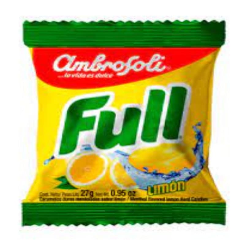 Imagen de CARAMELOS FULL AMBROSOLI LIMON 27 GR
