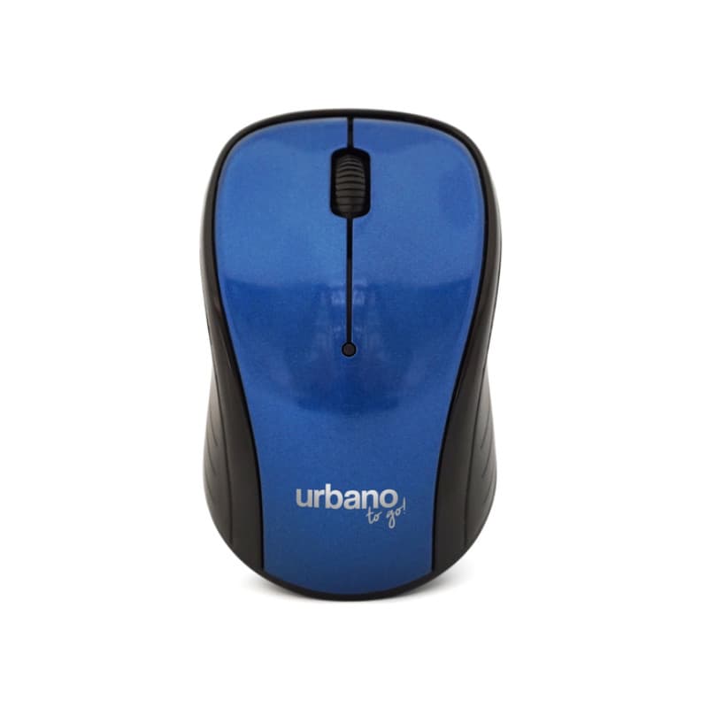 Imagen de MOUSE INALAMBRICO URBANO TO GO BLUE 2.4GHZ PILAS AAA INCLUIDAS