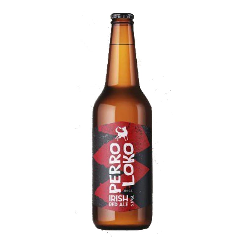 Imagen de CERVEZA PERRO LOKO IRISH RED ALE 330CC