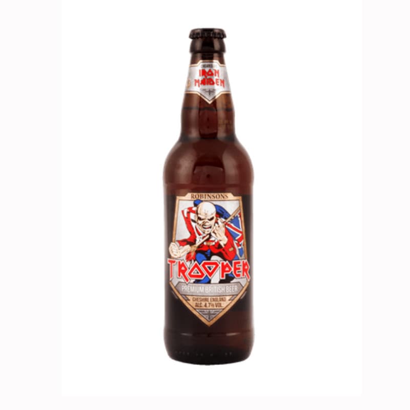 Imagen de CERVEZA TROOPER PREMIUM BRITISH BEER BY IRON MAIDEN 330ML 4.7%