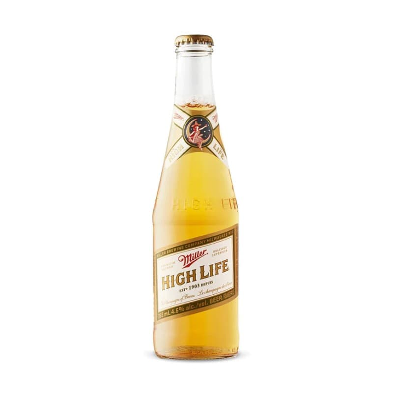 Imagen de CERVEZA MILLER HIGH LIFE 355CC BOTELLA