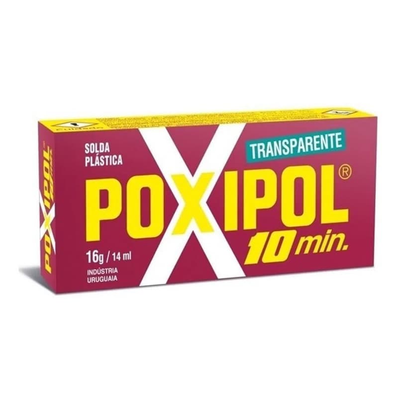 Imagen de ADHESIVO PEGAMENTO POXIPOL TRANSPARENTE 10MIN 16GR