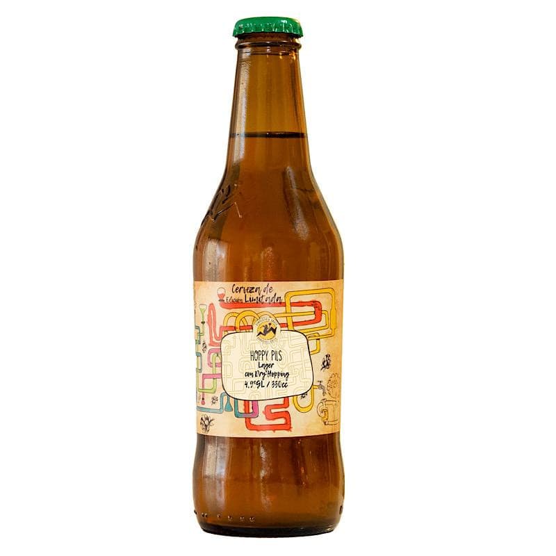 Imagen de CERVEZA KROSS HOPPY PILS LAGER 4.9° EDICION LIMITADA 330CC BOTELLA