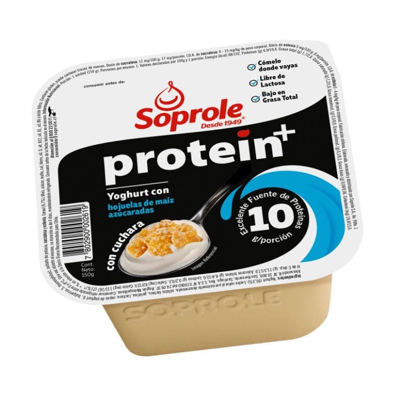 Imagen de 1+1 PROTEIN+ ZUCARITAS SOPROLE 150 GR.