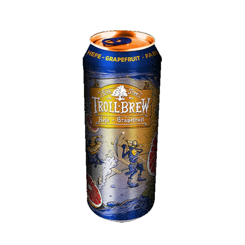 Imagen de CERVEZA TROLL BREW HEFE GRAPEFRUIT 2.6° 500CC