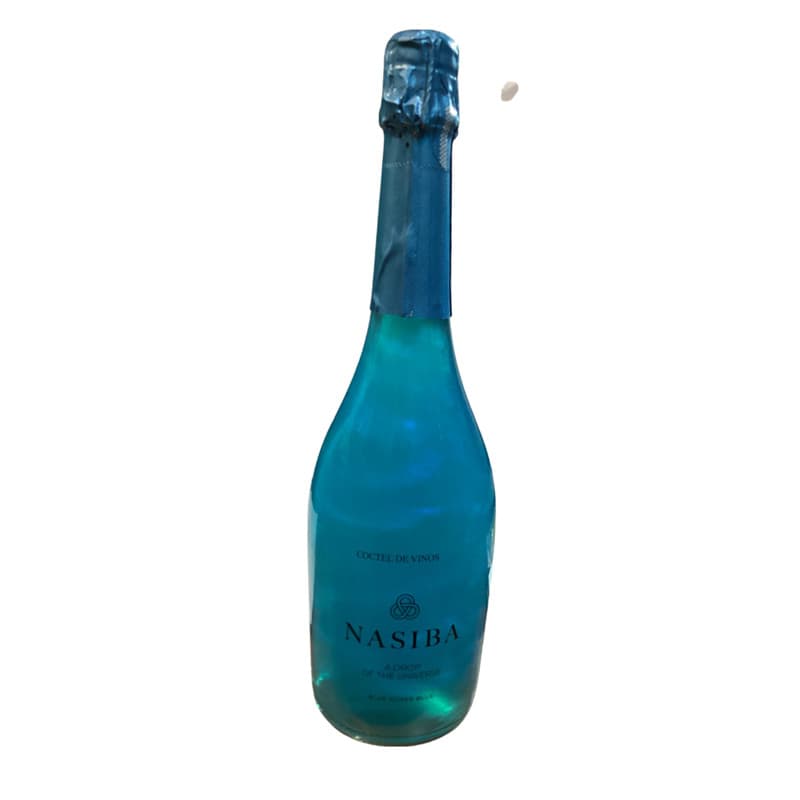 Imagen de ESPUMANTE NASIBA A DROP OF THE UNIVERSE BLUE SILVER BLUE 7° 750CC