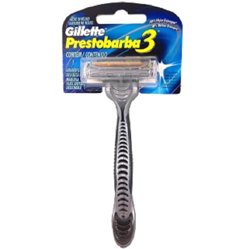 Imagen de MAQUINA AFEITADORA 3 FILOS PRESTOBARBA