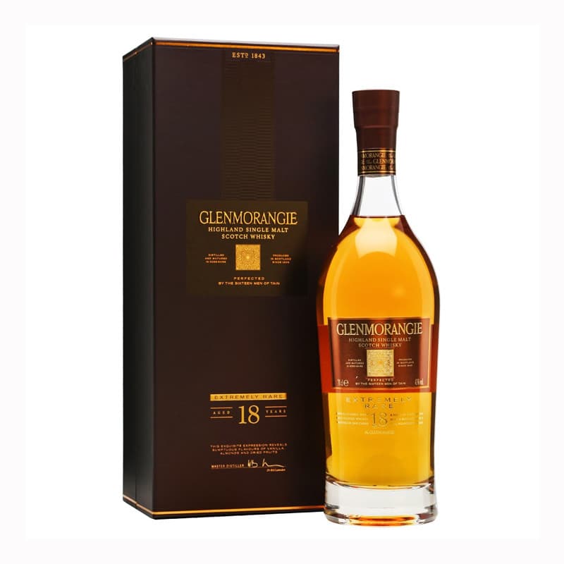 Imagen de WHISKY ESCOCES GLENMORANGIE 18 YO 700CC