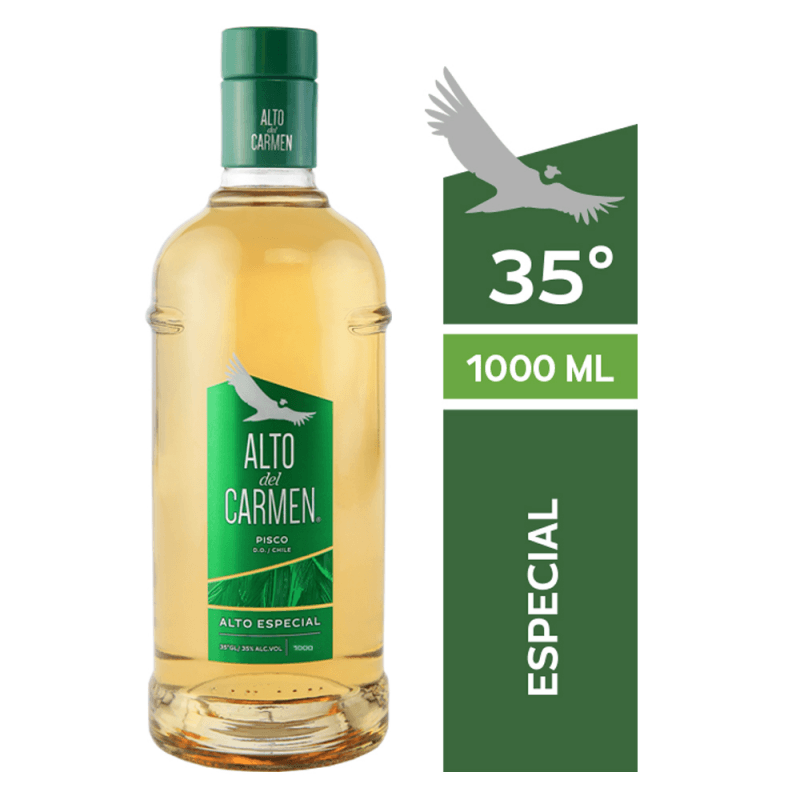 Imagen de PISCO ALTO DEL CARMEN 35° 1000CC