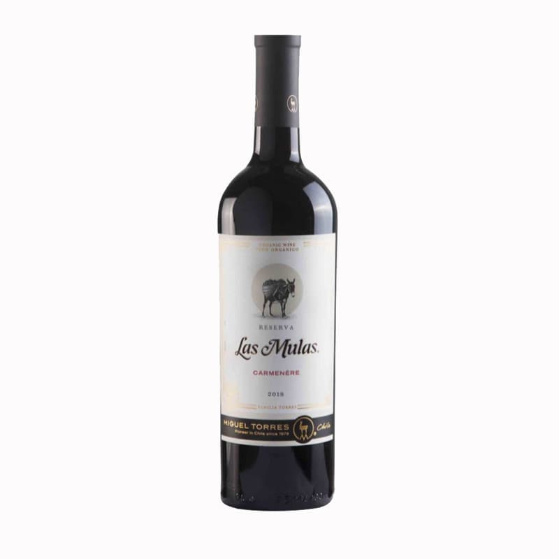 Imagen de VINO LAS MULAS CARMENERE 750CC