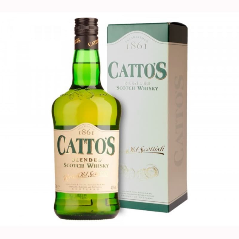 Imagen de WHISKY CATTOS BLENDED ESCOCES 6 AÑOS 750CC