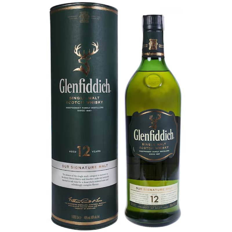Imagen de WHISKY GLENFIDDICH 12 AÑOS 40° 1000CC